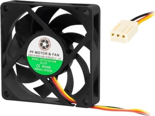 Vifte Blow 70X15mm 12V Kulelager