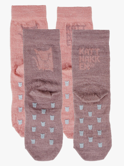 Kattnakken Ullsokker antigli tynn 2pk Rosa 24/27 Kattnakken Ullsokker antigli tynn 2pk Rosa 24/27