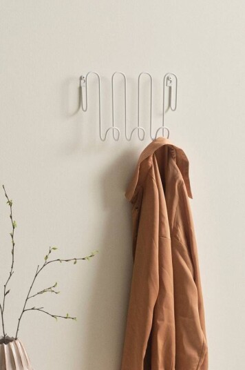 Jotex TURNS knaggrekke 28 cm Matt hvit 1673783-04-300 1712507-04-0
