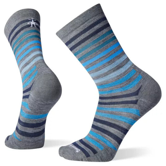 Smartwool Everyday Spruce Street Crew Socks Medium Gray M Smartwool Everyday Spruce Street Crew Socks Medium Gray M