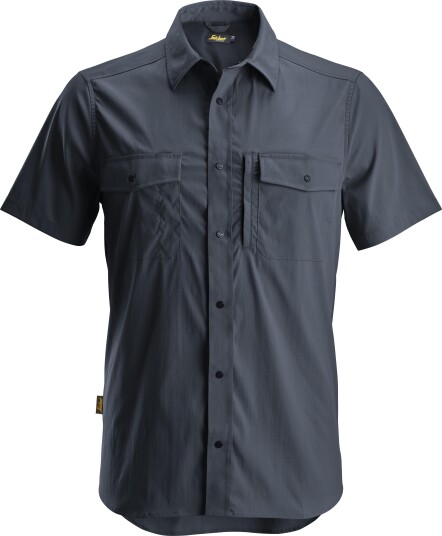 Snickers Workwear Skjorte 8520 LiteWork Marineblå