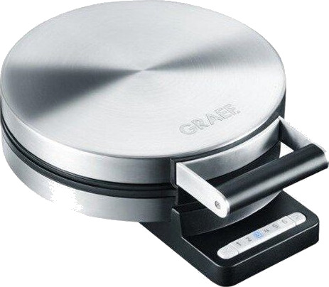 Graef Vaffeljern WA 80 - waffle maker - matt stainless steel