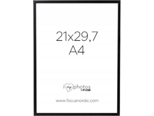 Ramka Focus Focus Rock Black 21X29,7 (A4)