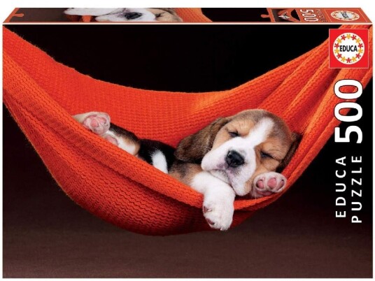 Educa Puslespill Sleeping in a Hammock 500 Brikker