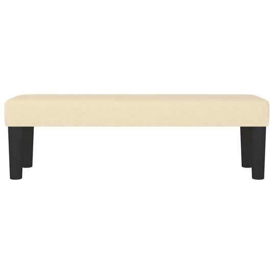  benk Krem 100 x 30 x 30 cm stoff