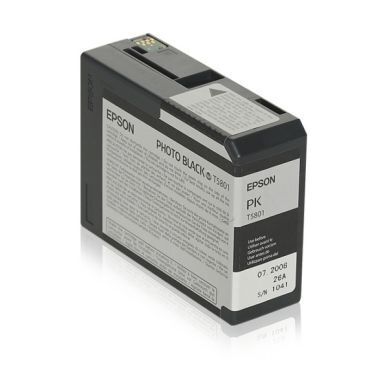 Epson Epson T5801 Blekkpatron svart foto T5801