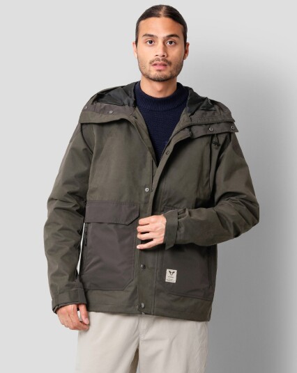 Fat Moose Malcom Mix Short Parka Oliven