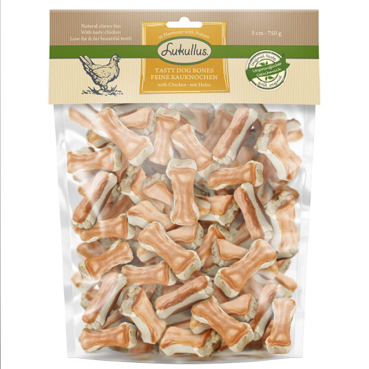 Lukullus Bigpacks Tyggebein 750 G Kylling 5 cm
