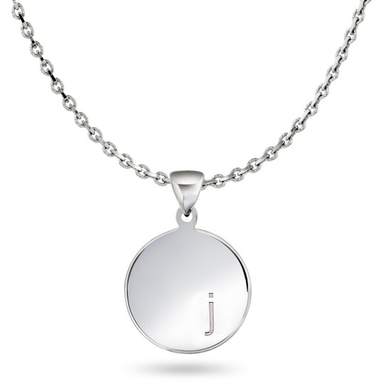 Pan Jewelry Anheng i sølv med bokstav J Pan Jewelry Anheng i sølv med bokstav J