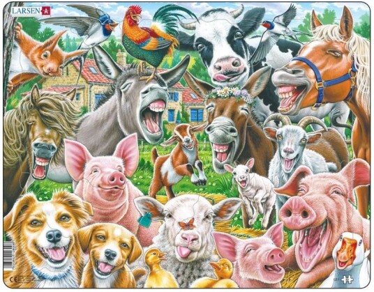 Larsen Puzzles Happy Farm Larsen Puzzles Happy Farm