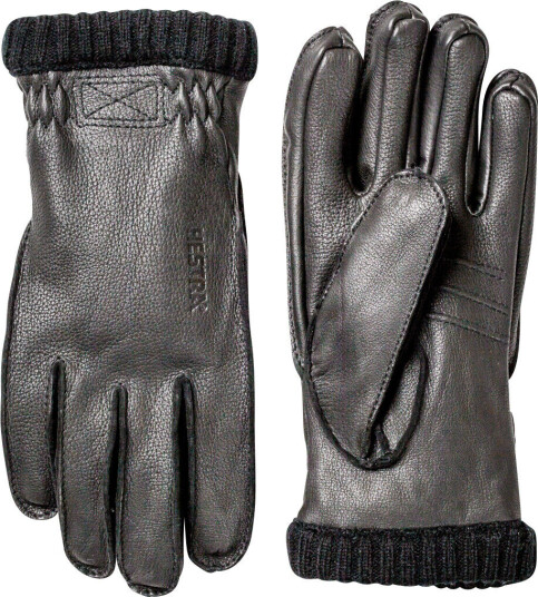 Hestra Deerskin Primaloft Rib Svart 8