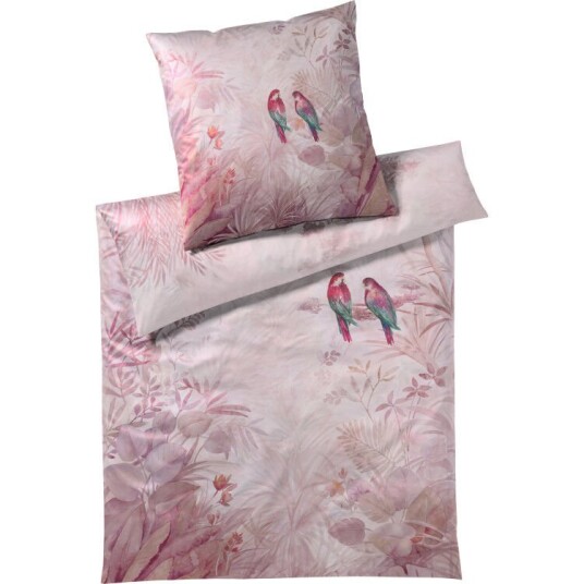 Elegante Sengesett I Sateng ''Belize'' Pink Fra Elegante (Størrelse: 140x200)