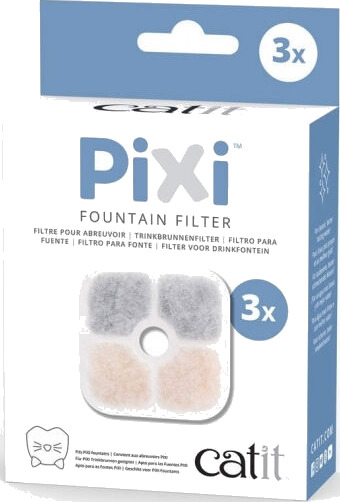Catit Pixi Filter Til Drikkefontene (3-Pack)
