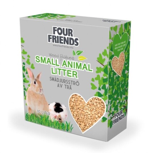 Fourfriends Smådyrstrø (10 L)