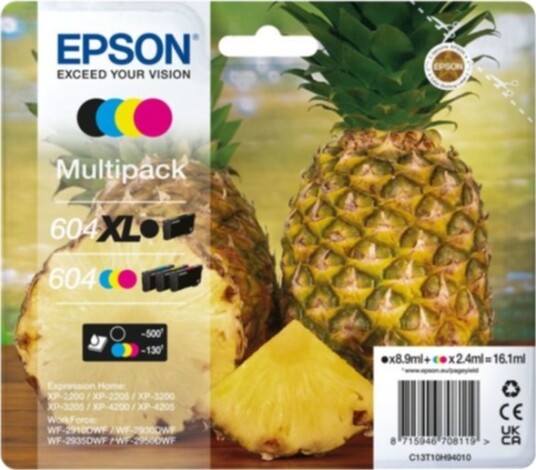 Epson T10H9 Epson multipack 604 BK XL + CMY