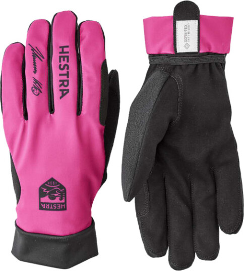 Hestra Klaebo Pro Model 5 Finger hanske 100931 Black/Orchid 7