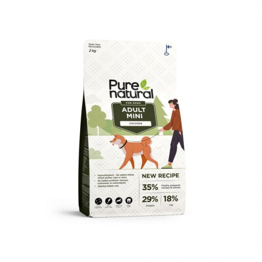 Purenatural Dog Adult Mini Chicken (2 kg) Purenatural Dog Adult Mini Chicken (2 kg)
