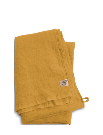 Lovely Linen Lovely Hamam Towel Yellow Lovely Linen HONEY 90X145CM