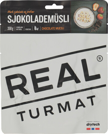 Real Turmat Chocolate Muesli, turmat 350g no color Real Turmat Chocolate Muesli, turmat 350g no color