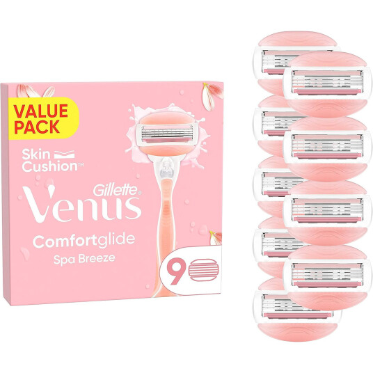 Gillette Venus Spa Breeze Comfortglide barberblader 9-pk.