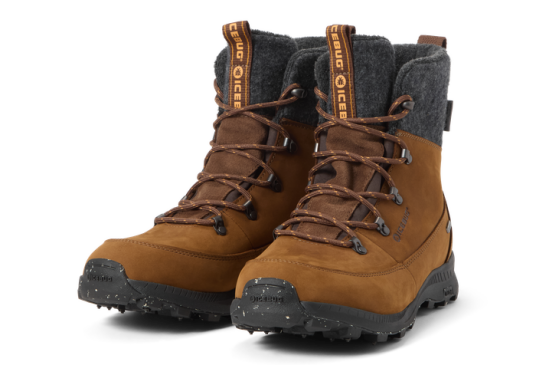 Icebug Adak ReWool BUGrip   Coffee/Grey
