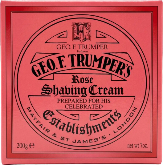 Geo F. Trumper barberkrem i skål - Rose