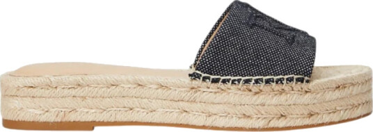 Lauren Ralph Lauren Polly Cross-Dyed Canvas Espadrille - Beige - 41 Lauren Ralph Lauren Polly Cross-Dyed Canvas Espadrille - Beige - 41