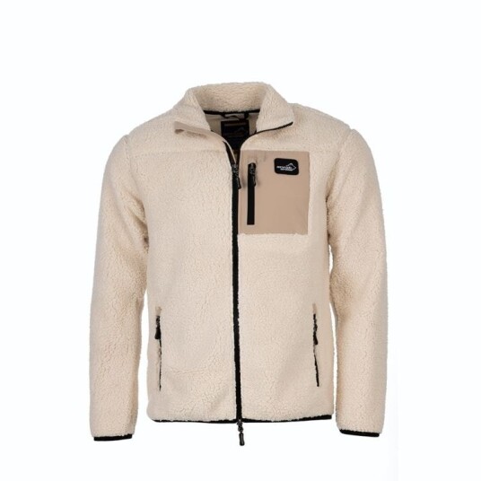 Arrak Sherpa Fleecejacket Men Offwhite L