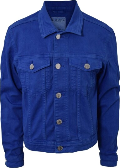 Hound Jakke Denim Kobolt Blue Hound 12 år (152) Denimjakker Blå