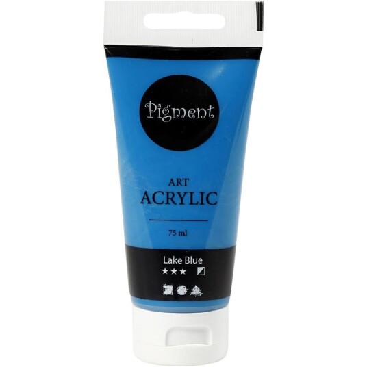 Creativ Company Pigment Art Akrylmaling 75ml Lake Blue