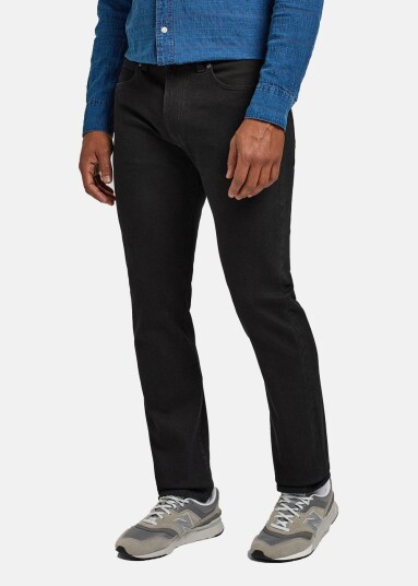 Slim_Fit_Mvp Black Denim Black 30/34  Hverdagsbukser