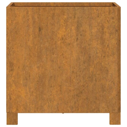 vidaXL Plantekasser med ben rust 42x40x43 cm cortenstål