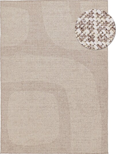 Innendørs/Utendørs tepper Orrville grå Størrelse: 200 x 290 cm