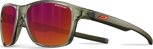Julbo Cruiser Spectron 3 Shiny Translucent Army Green / Matt Army Green - Multilayer Red S (8-12 years)