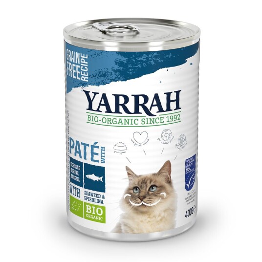 Yarrah Bio Pâté 1 X 400 G Fisk