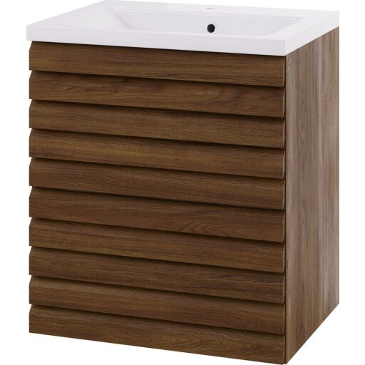Servantskap Linn Bad Selma 60 cm 2 Skuffer Eikestav 160826ST Servantskap Linn Bad Selma 60 cm 2 Skuffer Eikestav 160826ST
