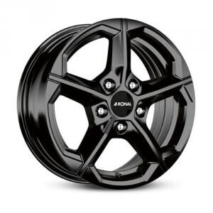 RONAL CA1 Jet Black 6x16 5/130 ET68 B78.1 RONAL CA1 Jet Black 6x16 5/130 ET68 B78.1