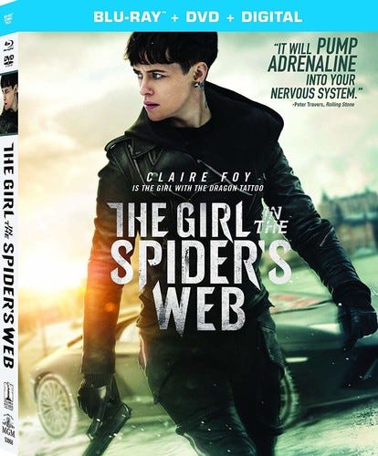 Girl In The Spider's Web: New Dragon Tattoo Story Bluray