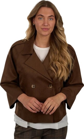 Joseph Ribkoff Dame Jakker Brun 3XL,