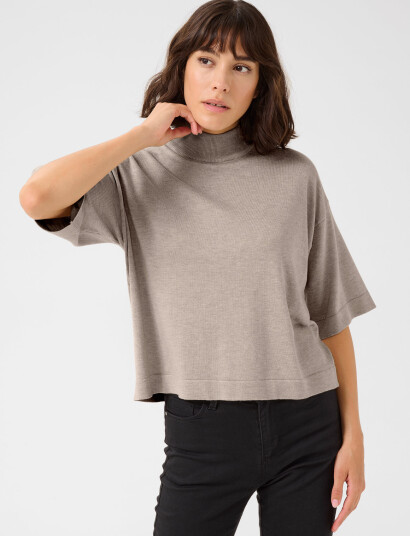 Kaffe Kalizza Turtleneck - Grey - XL Kaffe Kalizza Turtleneck - Grey - XL