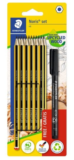 Staedtler Pencil Noris HB set bc 100% PEFC
