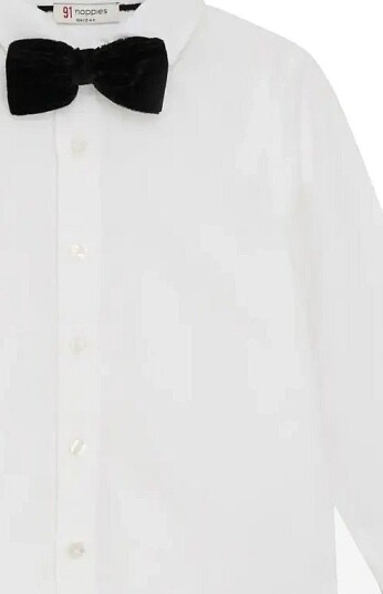 Noppies B Shirt Rumney Long Sleeve P002 BLANC DE BLANC 98
