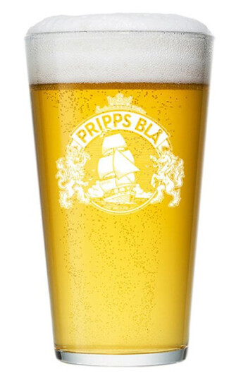 Pripps Blå ølglass conil 50 cl Pripps Blå ølglass conil 50 cl