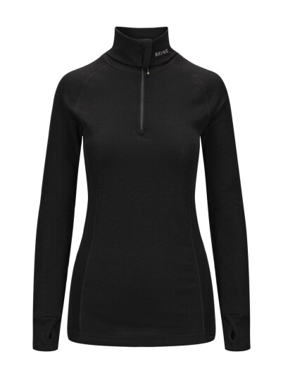 Brynje Women's Arctic Zip Polo Black