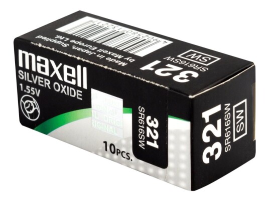 Maxell SR 616SW - Batteri 1 x SR616SW - Zn/Ag2O Maxell SR 616SW - Batteri 1 x SR616SW - Zn/Ag2O