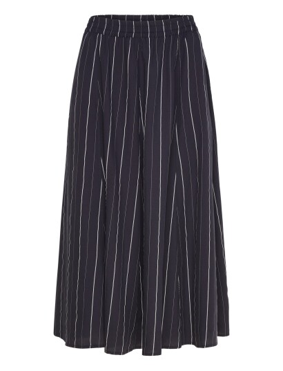 Rue de Tokyo Pilar Striped Tencel Navy L Rue de Tokyo Pilar Striped Tencel Navy L