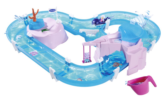 Aquaplay Kanalsystem Mermaid Vannbane Rosa-Blå 1523 Aquaplay Kanalsystem Mermaid Vannbane Rosa-Blå 1523