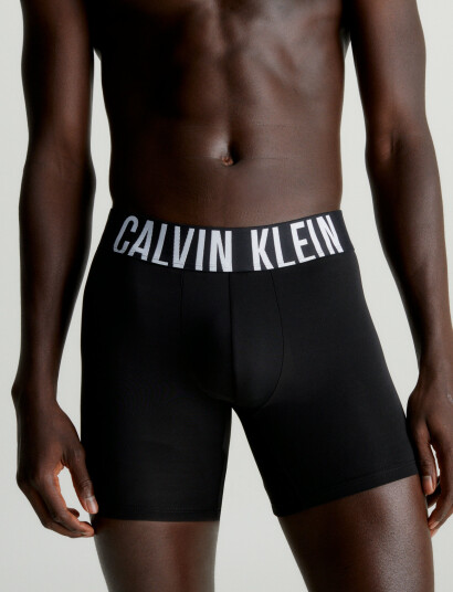 Calvin Klein Boxer Brief 3Pk - Black - S
