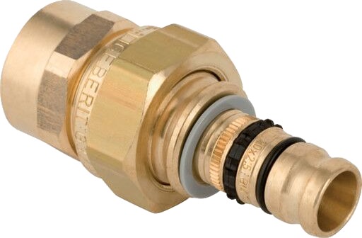 63 mm x 2" union med muffe RG Mepla