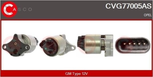 EGR-ventil CASCO CVG77005AS